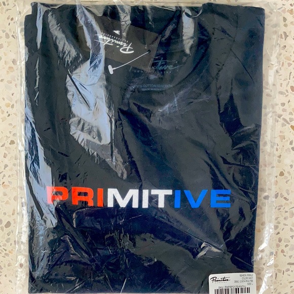 NWT Primitive Costa Rica 🇨🇷 navy shortsleeve tee - Picture 3 of 6